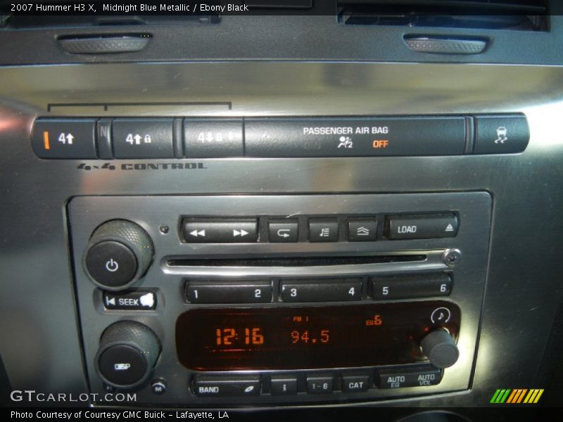 Midnight Blue Metallic / Ebony Black 2007 Hummer H3 X