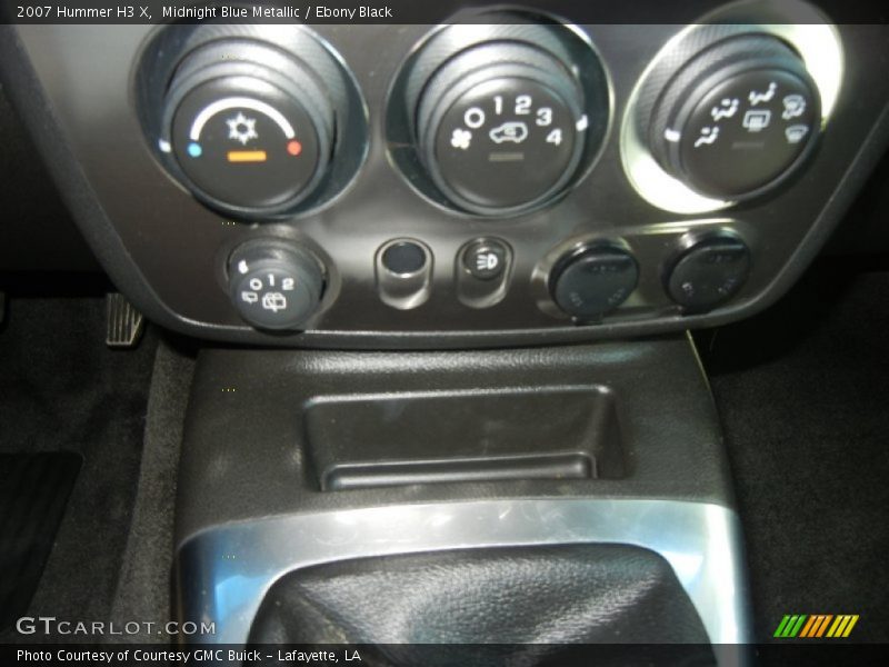 Midnight Blue Metallic / Ebony Black 2007 Hummer H3 X