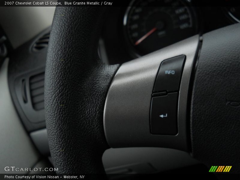 Blue Granite Metallic / Gray 2007 Chevrolet Cobalt LS Coupe
