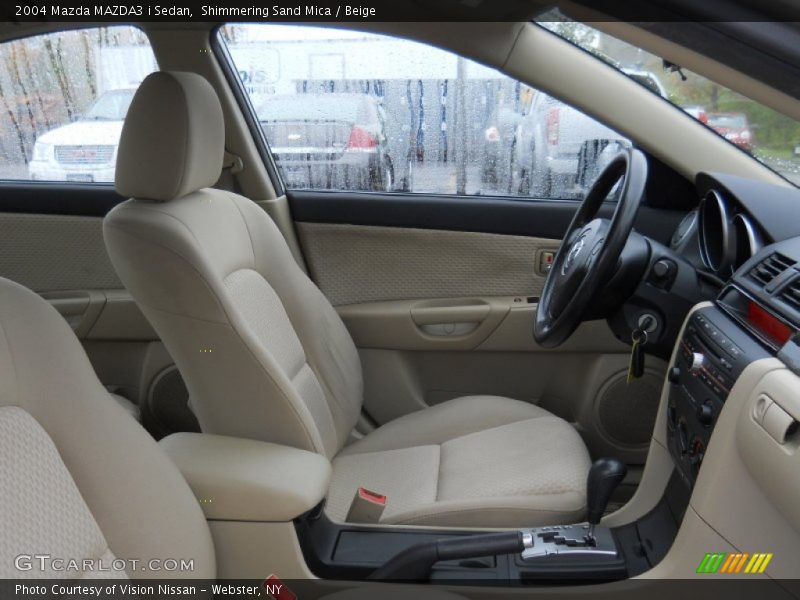 Shimmering Sand Mica / Beige 2004 Mazda MAZDA3 i Sedan