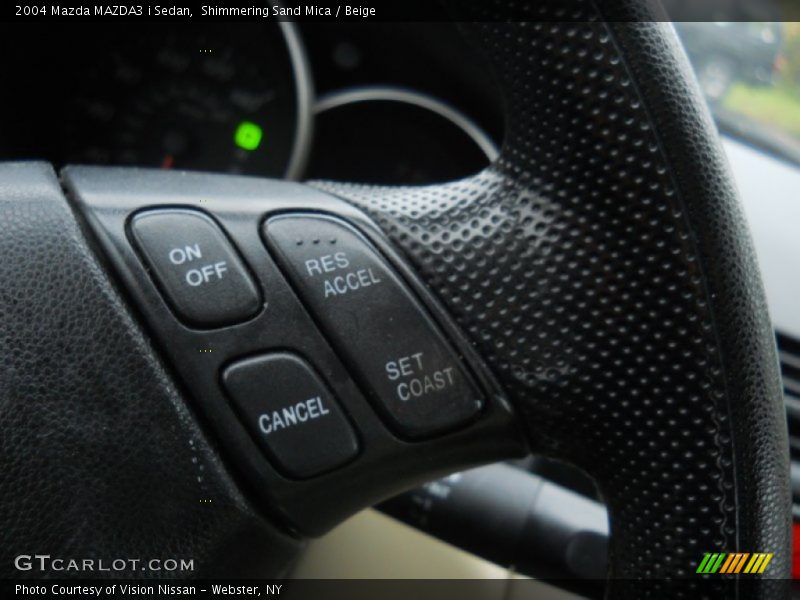 Shimmering Sand Mica / Beige 2004 Mazda MAZDA3 i Sedan
