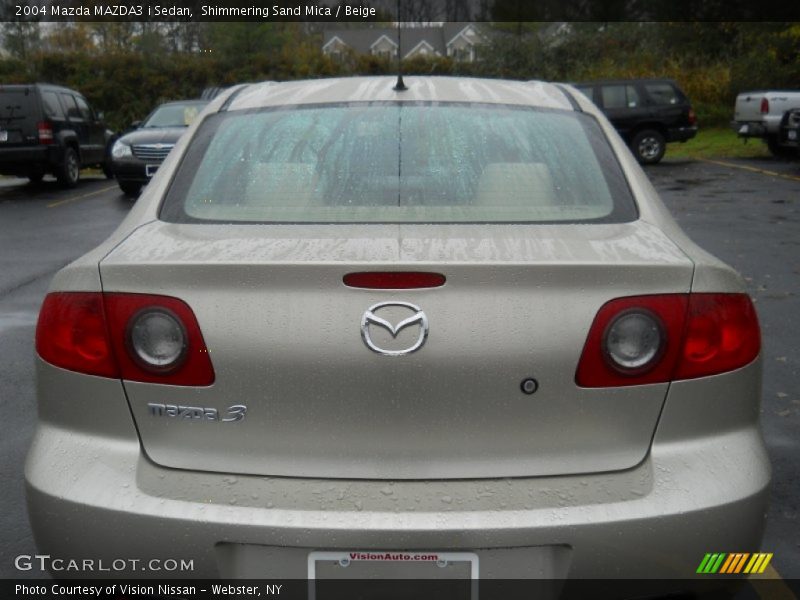 Shimmering Sand Mica / Beige 2004 Mazda MAZDA3 i Sedan