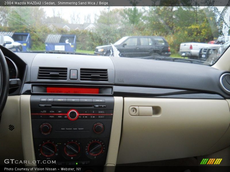 Shimmering Sand Mica / Beige 2004 Mazda MAZDA3 i Sedan