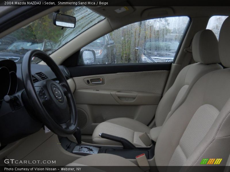 Shimmering Sand Mica / Beige 2004 Mazda MAZDA3 i Sedan