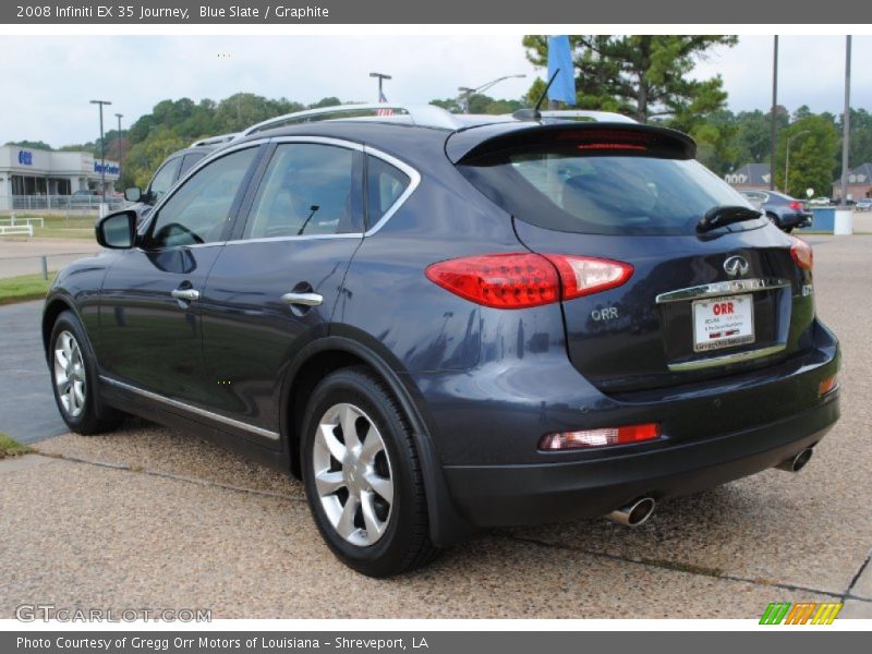 Blue Slate / Graphite 2008 Infiniti EX 35 Journey