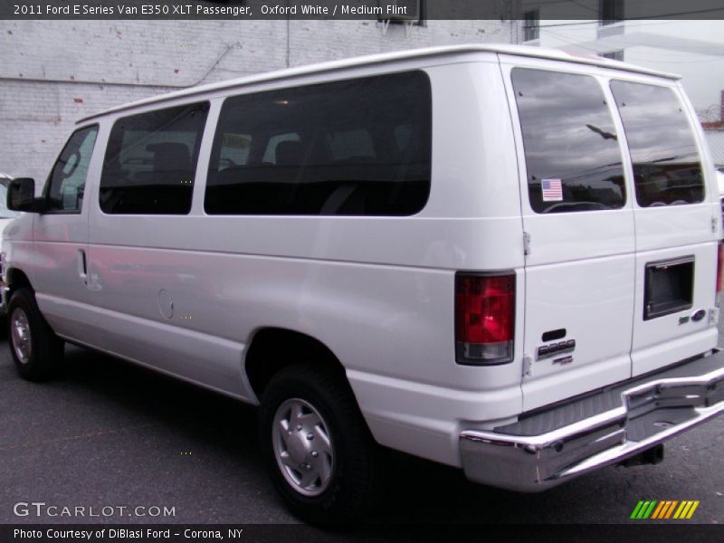 Oxford White / Medium Flint 2011 Ford E Series Van E350 XLT Passenger