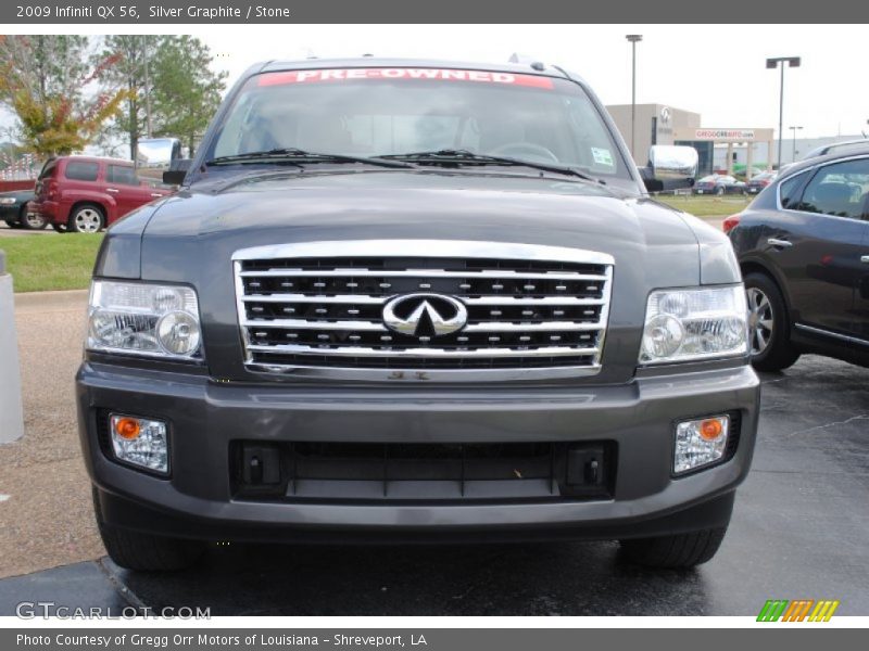Silver Graphite / Stone 2009 Infiniti QX 56