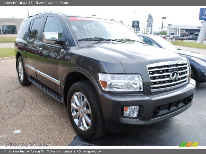 Silver Graphite / Stone 2009 Infiniti QX 56