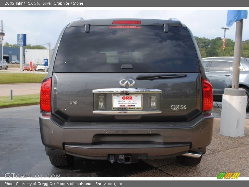 Silver Graphite / Stone 2009 Infiniti QX 56