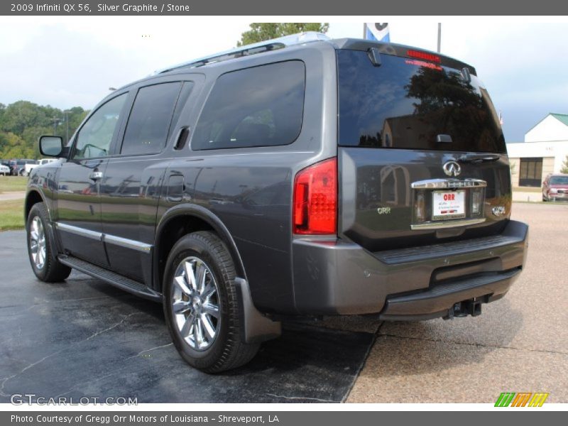 Silver Graphite / Stone 2009 Infiniti QX 56