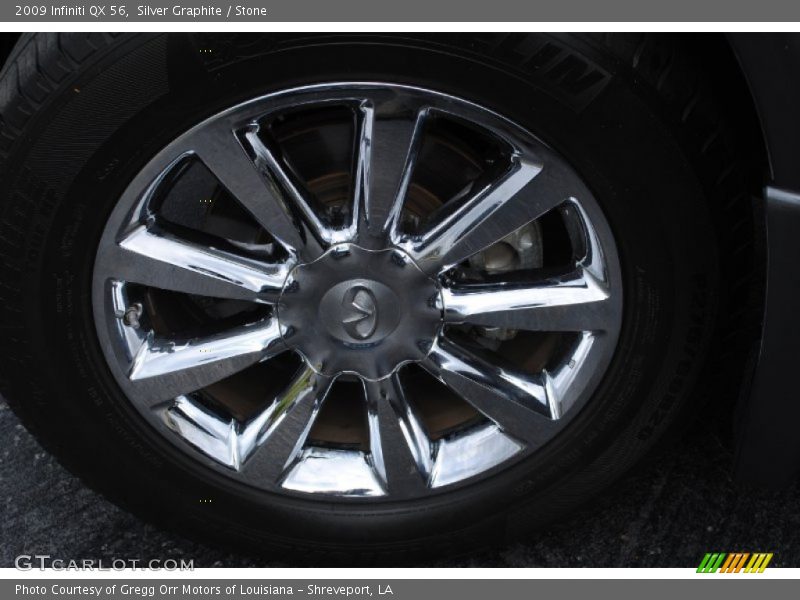 Silver Graphite / Stone 2009 Infiniti QX 56