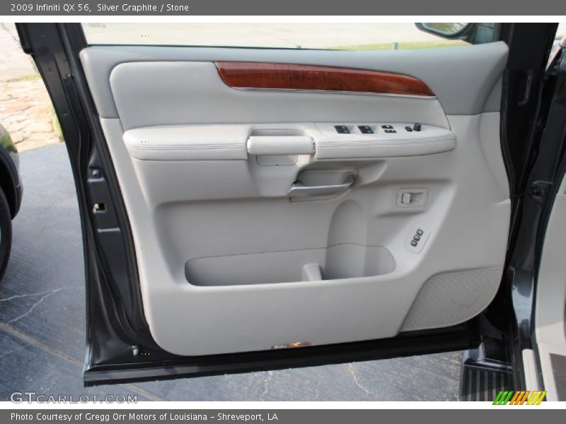 Silver Graphite / Stone 2009 Infiniti QX 56