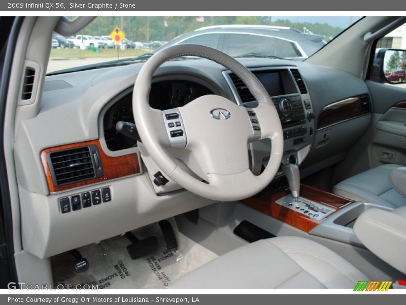 Silver Graphite / Stone 2009 Infiniti QX 56