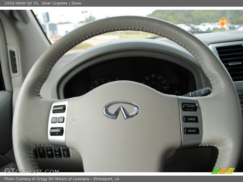 Silver Graphite / Stone 2009 Infiniti QX 56