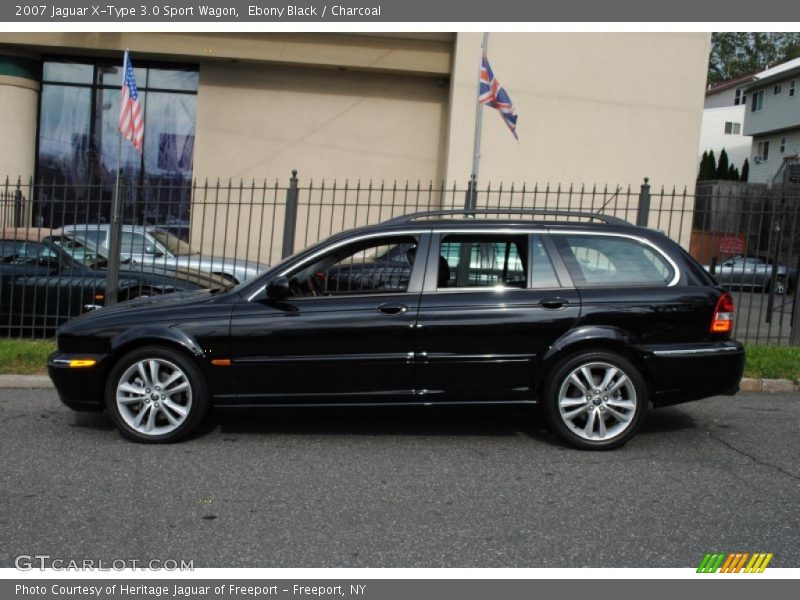  2007 X-Type 3.0 Sport Wagon Ebony Black