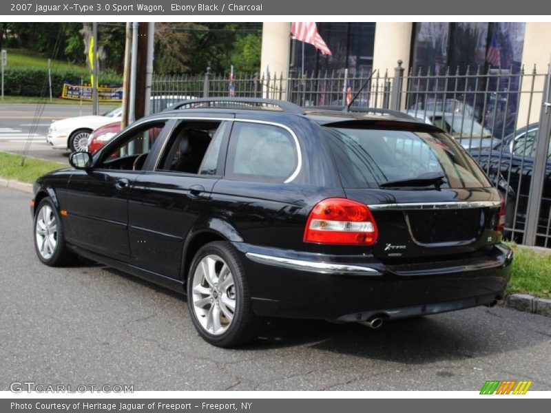 Ebony Black / Charcoal 2007 Jaguar X-Type 3.0 Sport Wagon