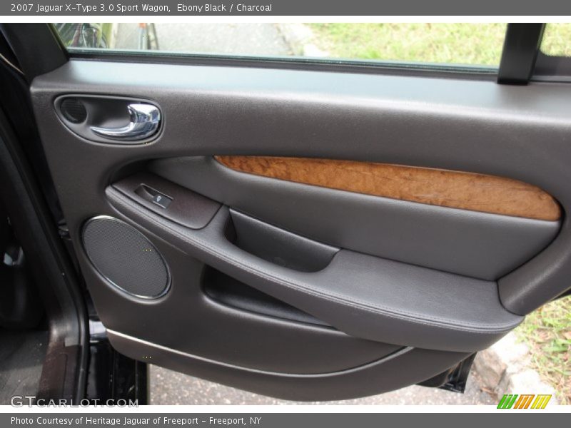 Ebony Black / Charcoal 2007 Jaguar X-Type 3.0 Sport Wagon