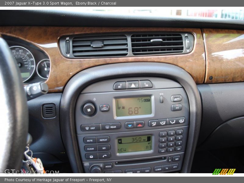 Ebony Black / Charcoal 2007 Jaguar X-Type 3.0 Sport Wagon