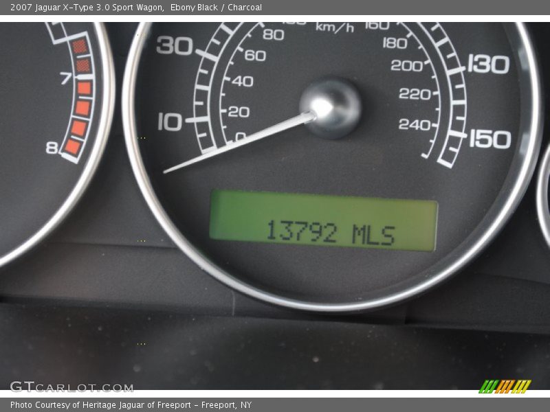 Ebony Black / Charcoal 2007 Jaguar X-Type 3.0 Sport Wagon