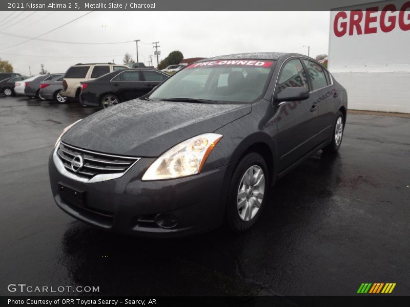 Metallic Slate / Charcoal 2011 Nissan Altima 2.5
