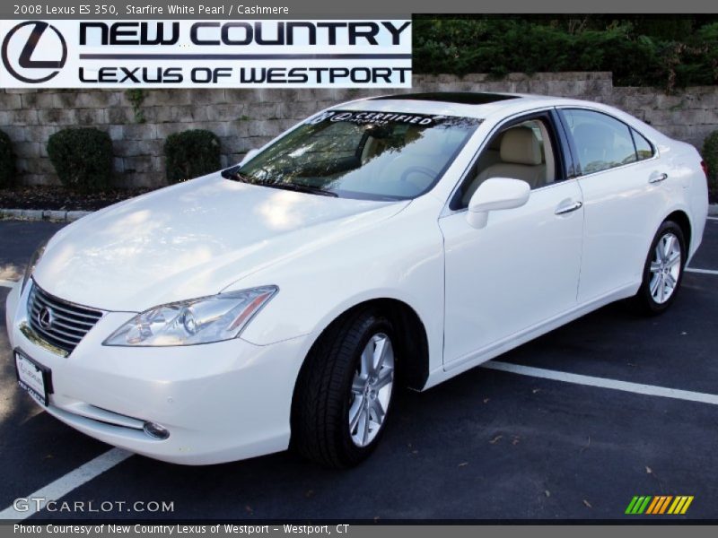 Starfire White Pearl / Cashmere 2008 Lexus ES 350