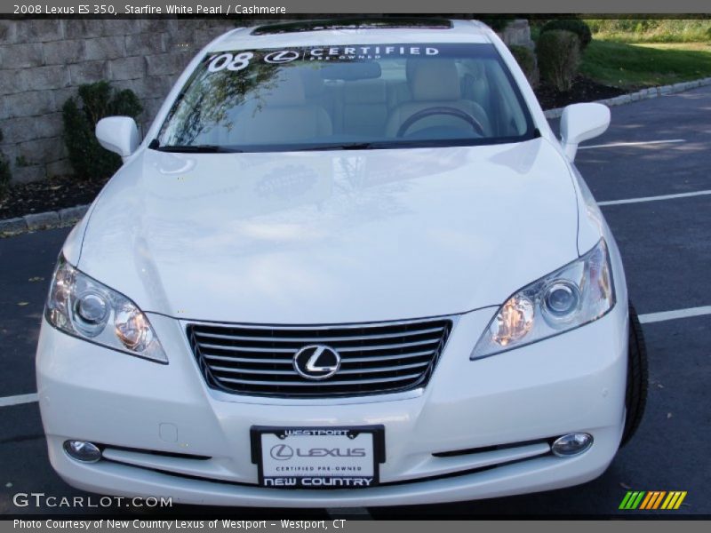 Starfire White Pearl / Cashmere 2008 Lexus ES 350