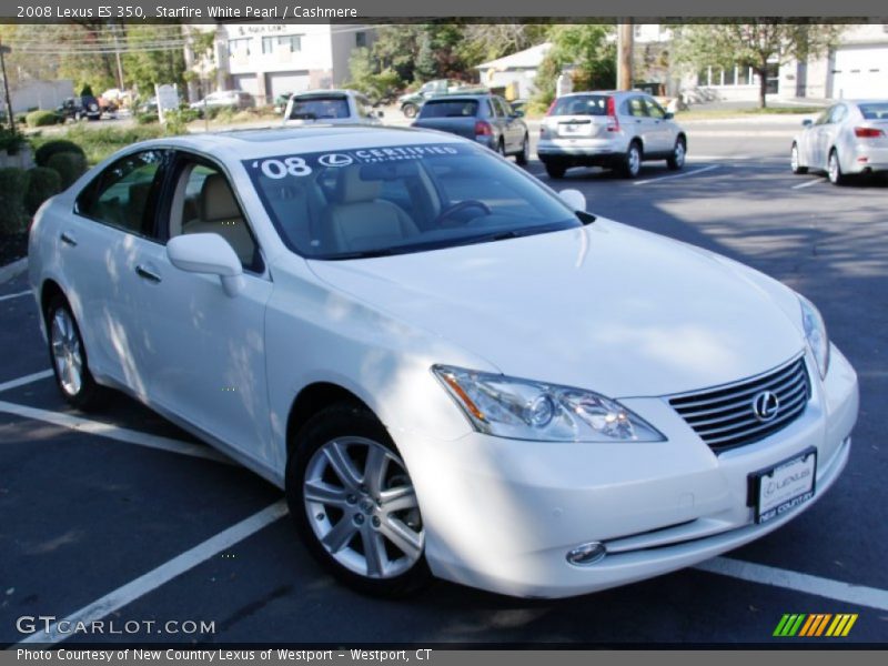 Starfire White Pearl / Cashmere 2008 Lexus ES 350
