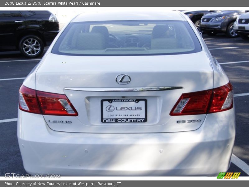Starfire White Pearl / Cashmere 2008 Lexus ES 350