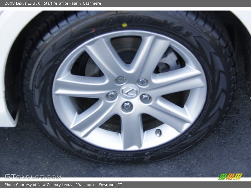 Starfire White Pearl / Cashmere 2008 Lexus ES 350