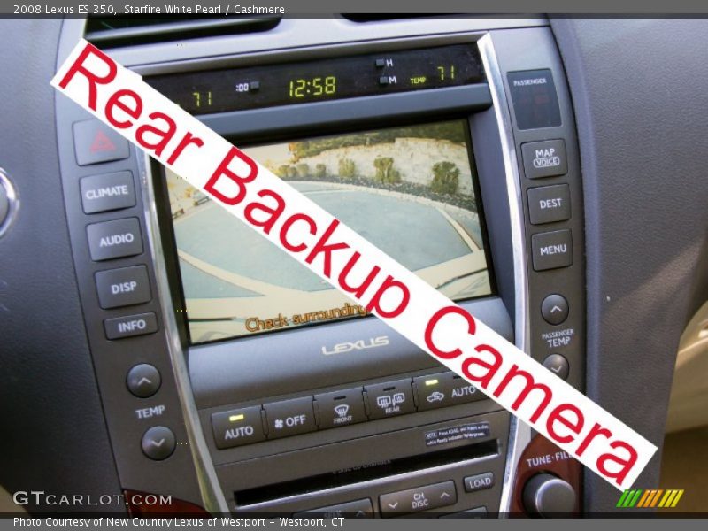 Starfire White Pearl / Cashmere 2008 Lexus ES 350