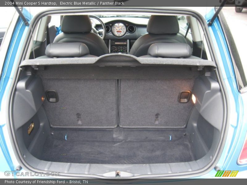Electric Blue Metallic / Panther Black 2004 Mini Cooper S Hardtop