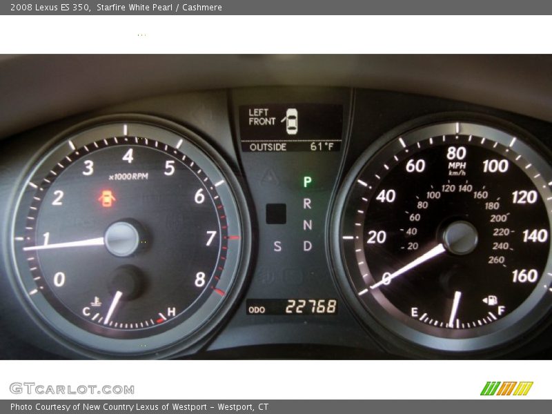 Starfire White Pearl / Cashmere 2008 Lexus ES 350