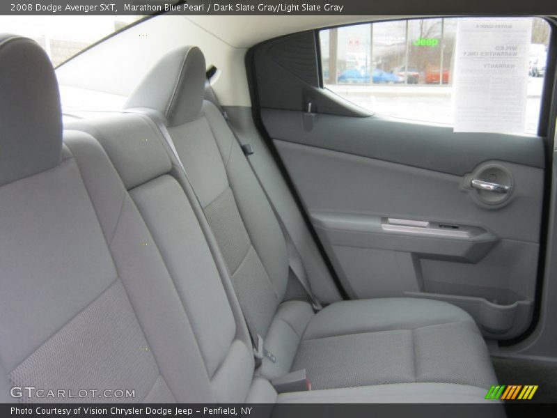 Marathon Blue Pearl / Dark Slate Gray/Light Slate Gray 2008 Dodge Avenger SXT