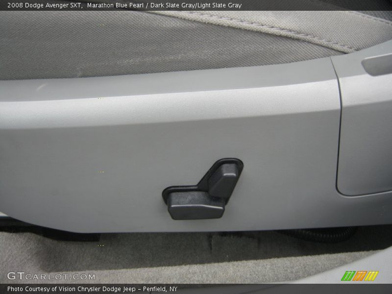 Marathon Blue Pearl / Dark Slate Gray/Light Slate Gray 2008 Dodge Avenger SXT