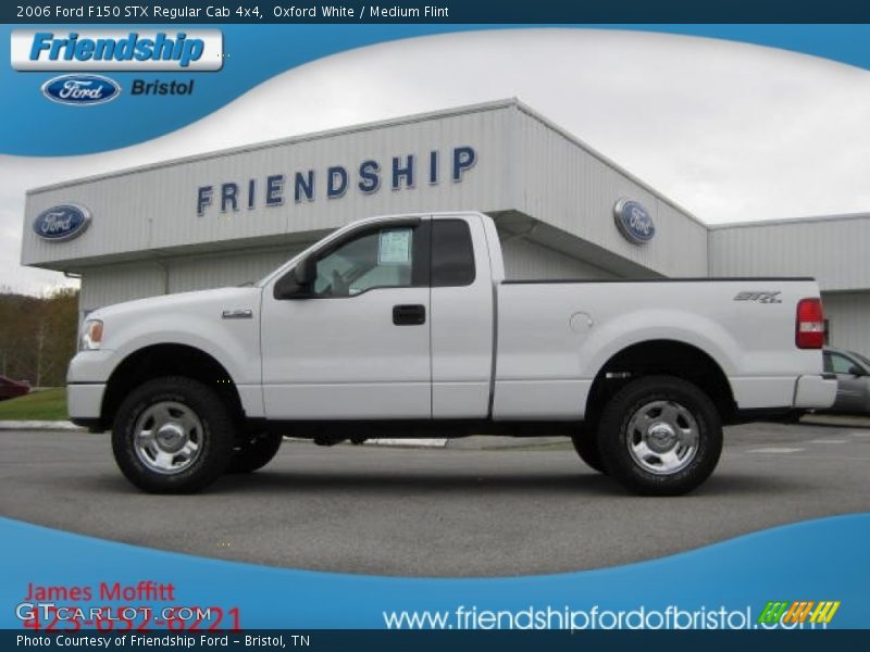 Oxford White / Medium Flint 2006 Ford F150 STX Regular Cab 4x4
