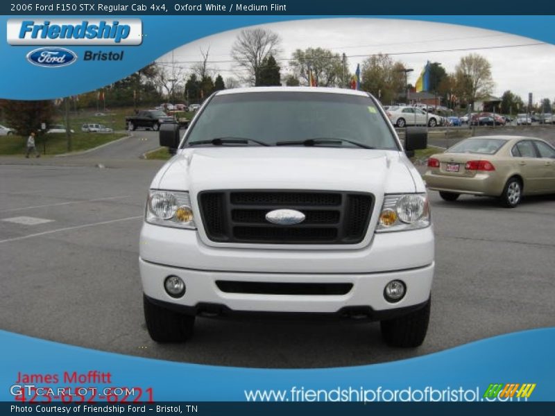 Oxford White / Medium Flint 2006 Ford F150 STX Regular Cab 4x4