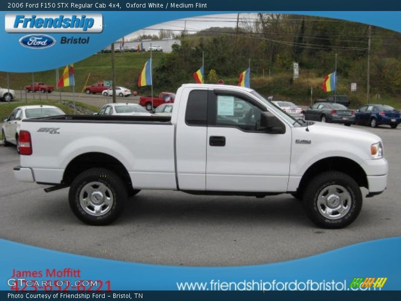 Oxford White / Medium Flint 2006 Ford F150 STX Regular Cab 4x4