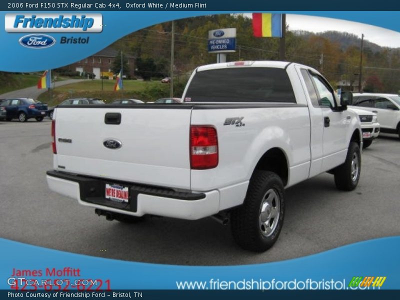 Oxford White / Medium Flint 2006 Ford F150 STX Regular Cab 4x4