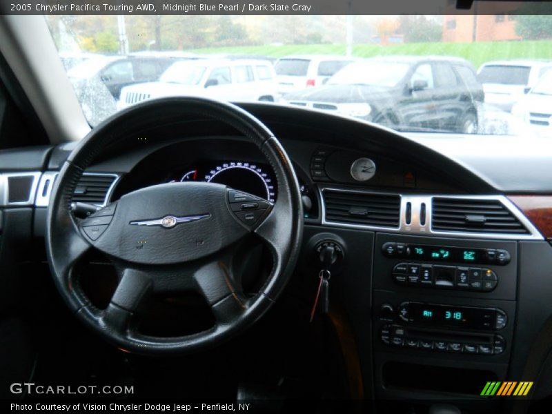 Midnight Blue Pearl / Dark Slate Gray 2005 Chrysler Pacifica Touring AWD