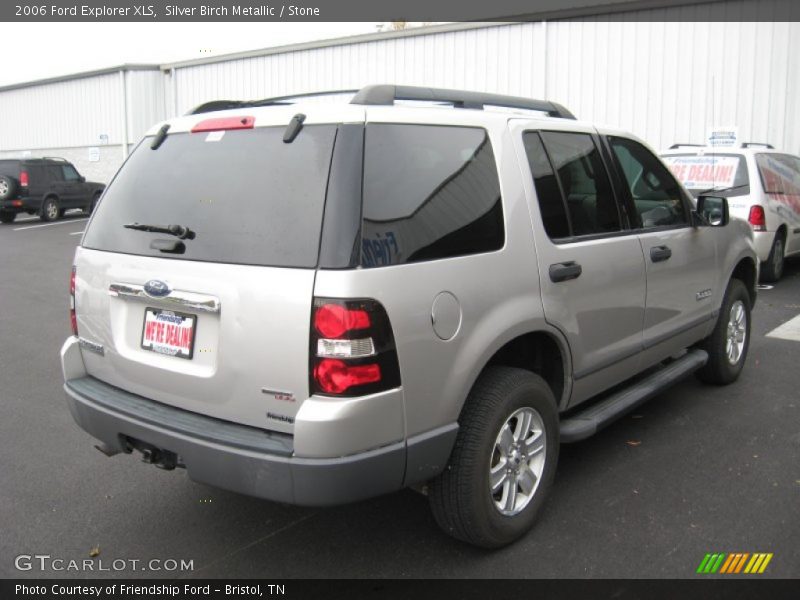 Silver Birch Metallic / Stone 2006 Ford Explorer XLS