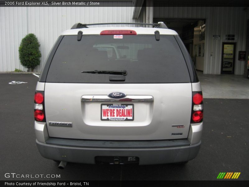 Silver Birch Metallic / Stone 2006 Ford Explorer XLS