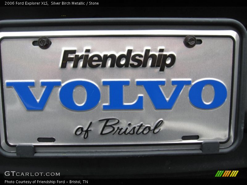 Silver Birch Metallic / Stone 2006 Ford Explorer XLS