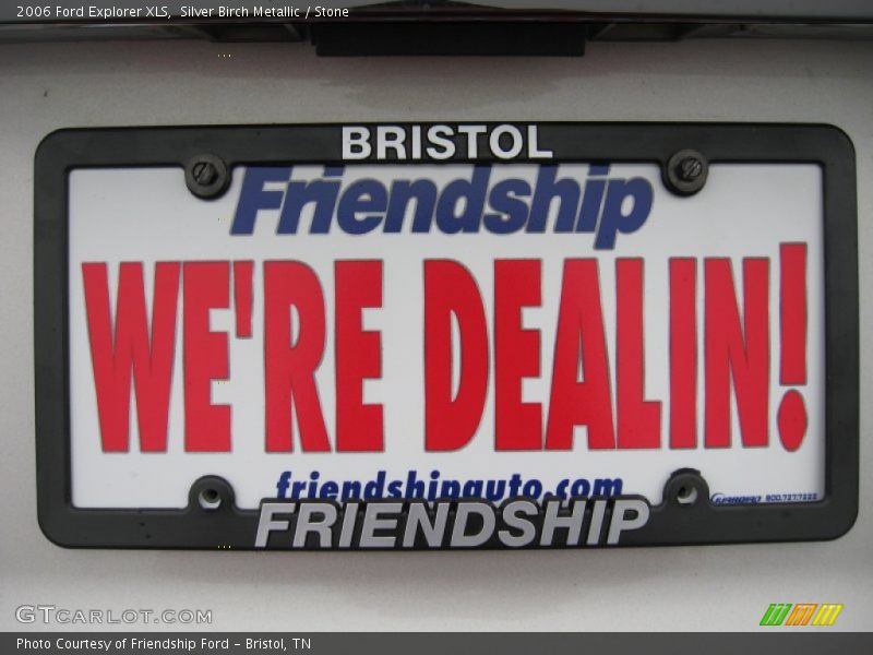 Silver Birch Metallic / Stone 2006 Ford Explorer XLS
