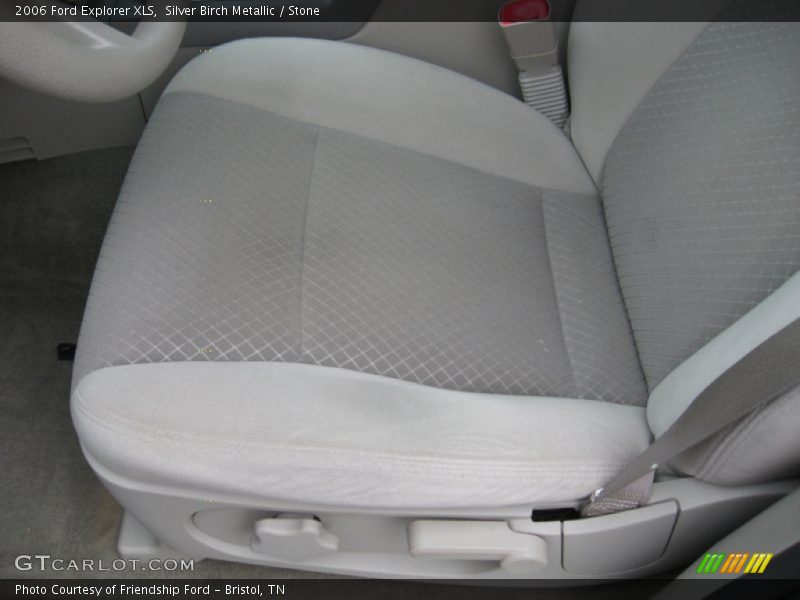 Silver Birch Metallic / Stone 2006 Ford Explorer XLS