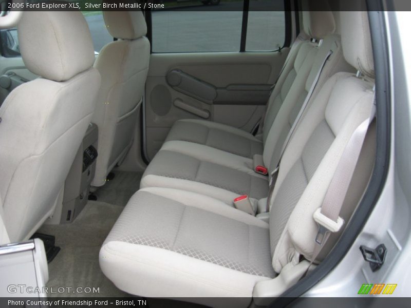 Silver Birch Metallic / Stone 2006 Ford Explorer XLS