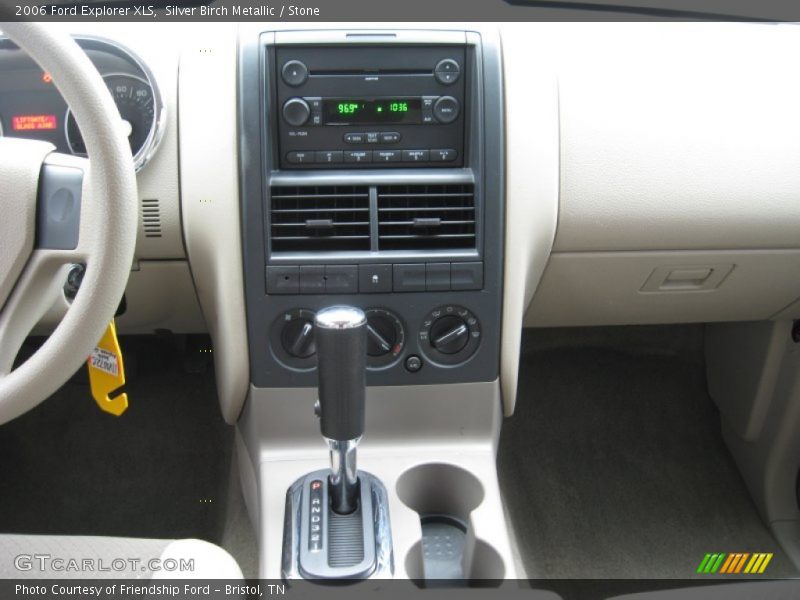 Silver Birch Metallic / Stone 2006 Ford Explorer XLS