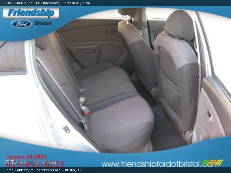 Polar Blue / Gray 2008 Kia Rio Rio5 LX Hatchback