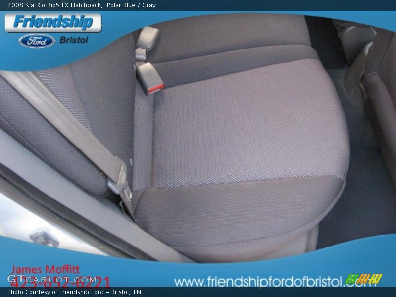 Polar Blue / Gray 2008 Kia Rio Rio5 LX Hatchback