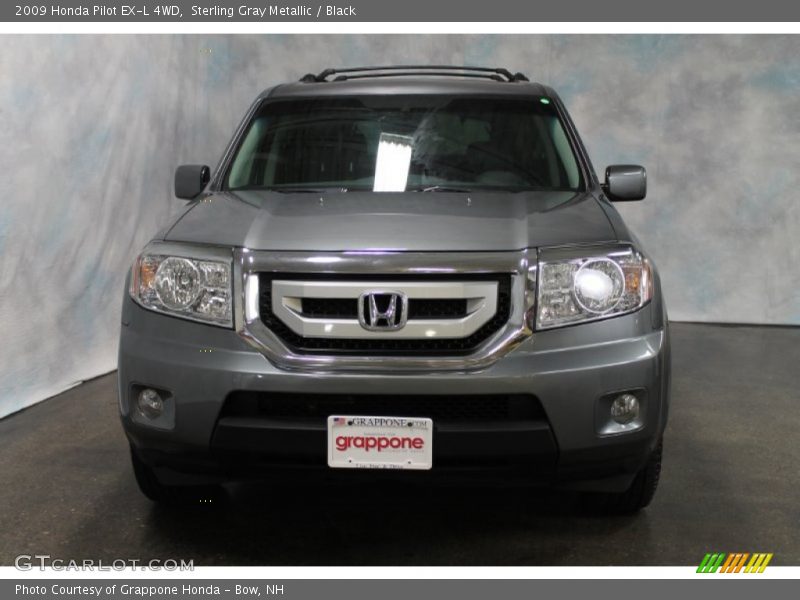 Sterling Gray Metallic / Black 2009 Honda Pilot EX-L 4WD