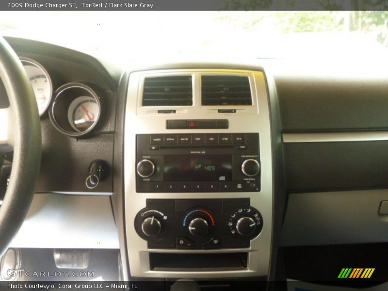 TorRed / Dark Slate Gray 2009 Dodge Charger SE